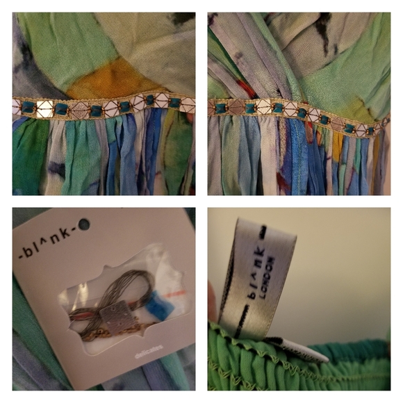 NWOT Ocean Isle Maxi Dress by BLANK - Picture 4 of 12